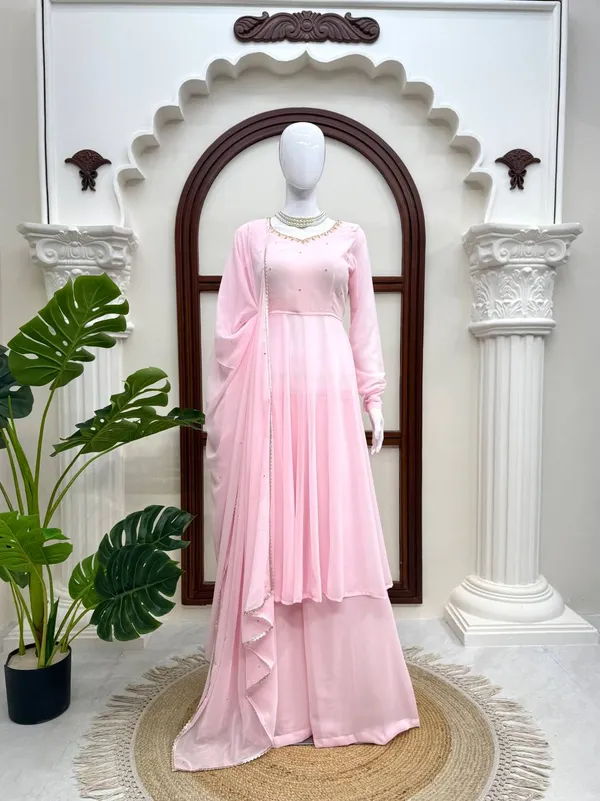 Pink_Embellished_Anarkali_Suit_Set_for_Women