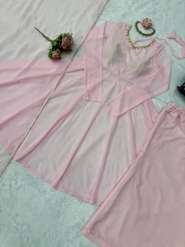 Pink_Embellished_Anarkali_Suit_Set_for_Women