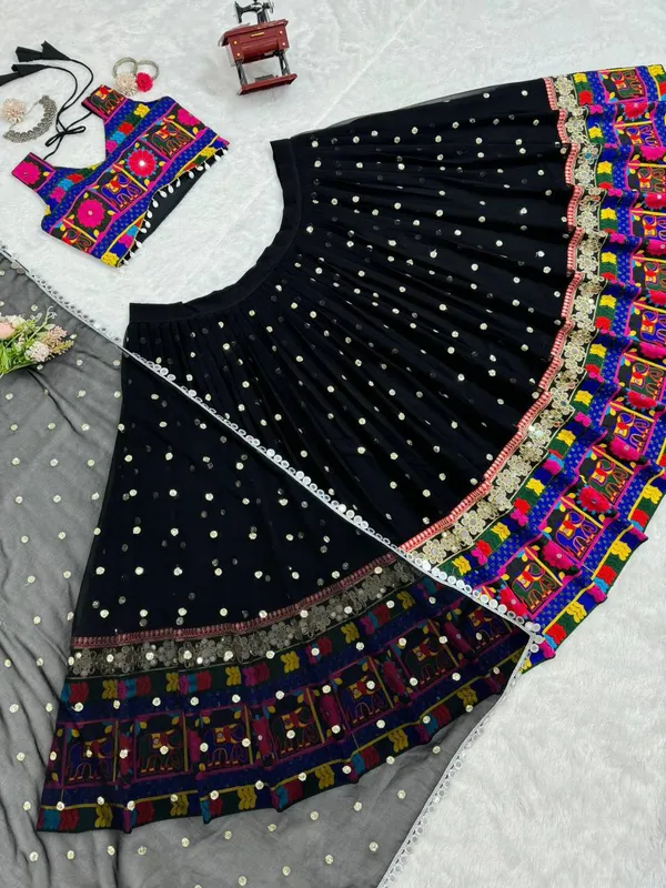 Black_Embellished_Flared_Lehenga_Choli_Set_for_Women