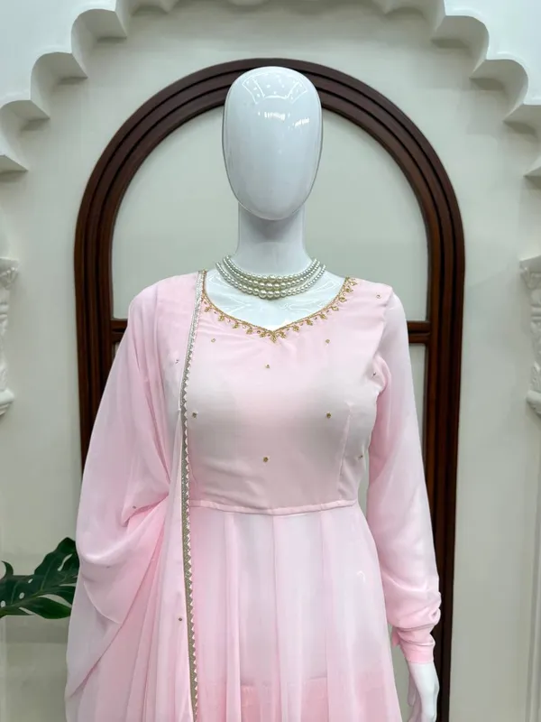 Pink_Embellished_Anarkali_Suit_Set_for_Women