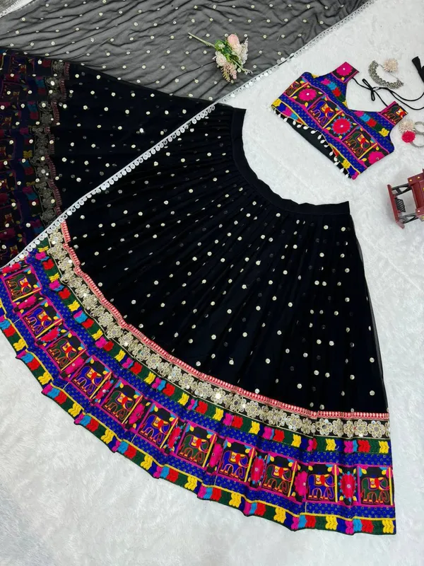 Black_Embellished_Flared_Lehenga_Choli_Set_for_Women