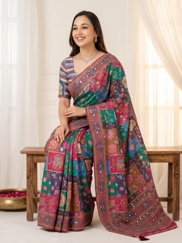 New_Launching_Vayara_Digital_Printed_Saree