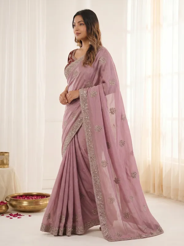 New_Launching_Vayara_embroidery_work_with_sequences_and_cut_work_border_Saree