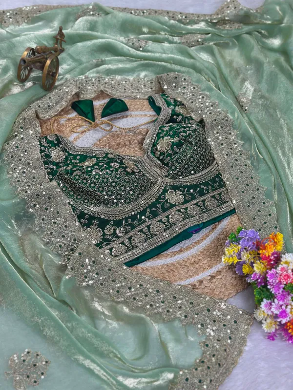 New_Launching_Vayara_embroidery_work_with_sequences_and_cut_work_border_Saree
