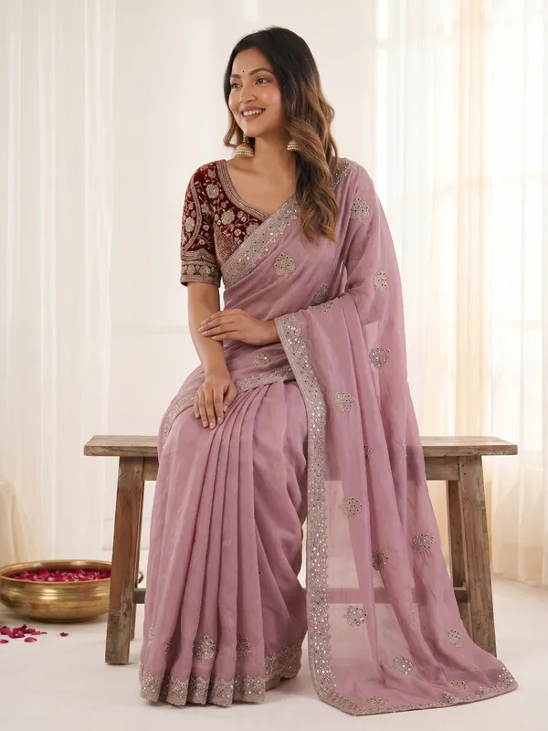 New_Launching_Vayara_embroidery_work_with_sequences_and_cut_work_border_Saree