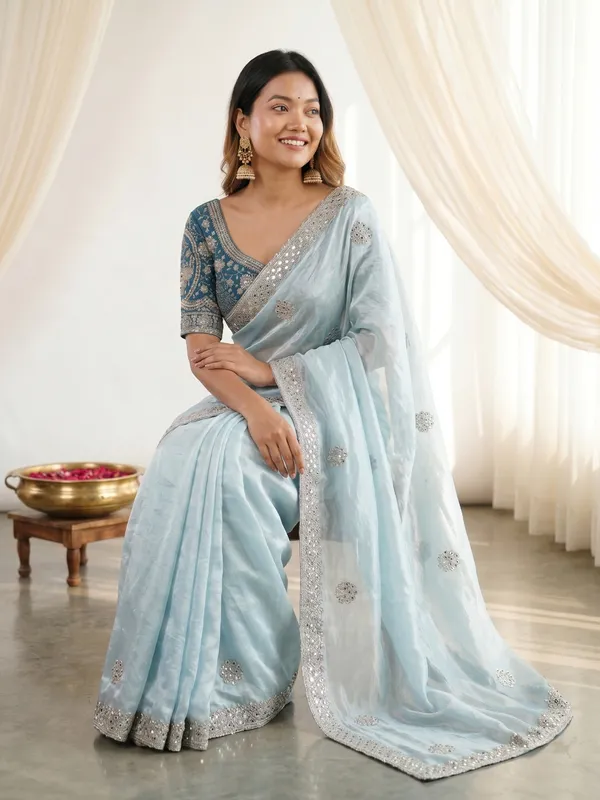 New_Launching_Vayara_embroidery_work_with_sequences_and_cut_work_border_Saree