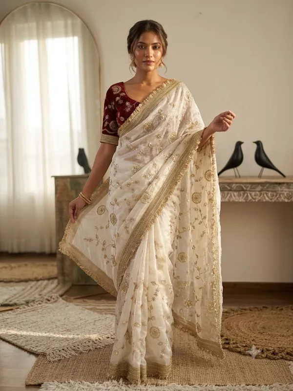 New_Launching__Vayara_c_pallu_birts_embroidery_work_with_ready_made_lace_border_Saree