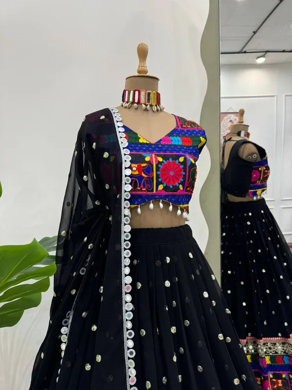 Black_Embellished_Flared_Lehenga_Choli_Set_for_Women