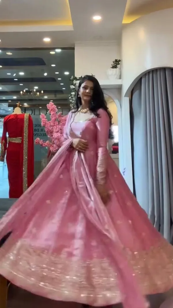 Pink_Embellished_Flared_Lehenga_Set_for_Women