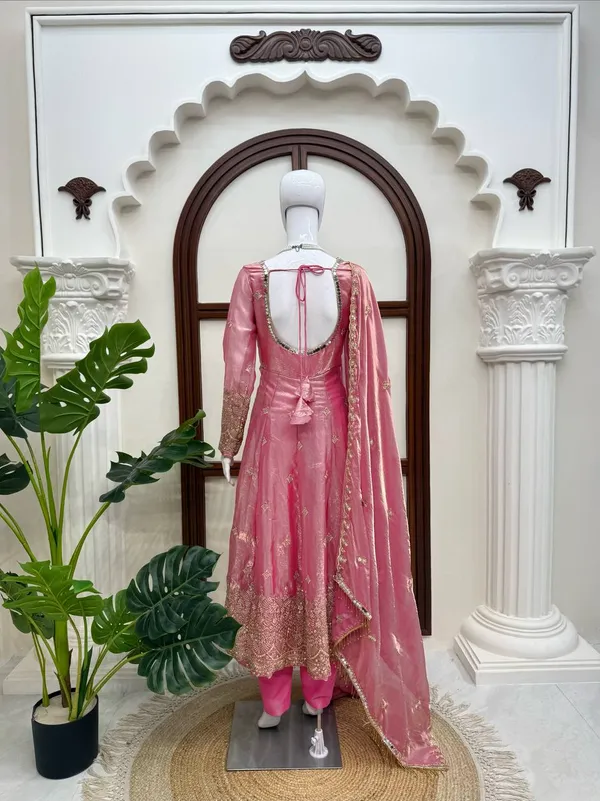 Pink_Embellished_Flared_Lehenga_Set_for_Women