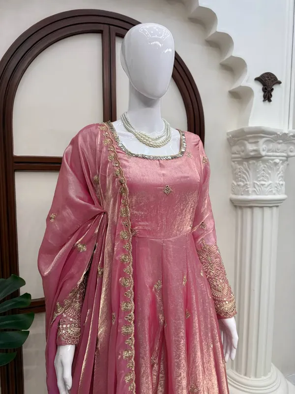 Pink_Embellished_Flared_Lehenga_Set_for_Women
