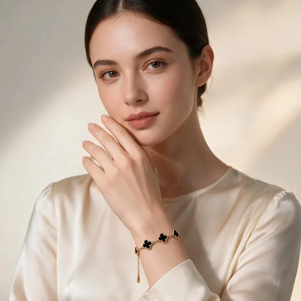 Gold_Beads_&_Alloy_Bracelet_For_Women