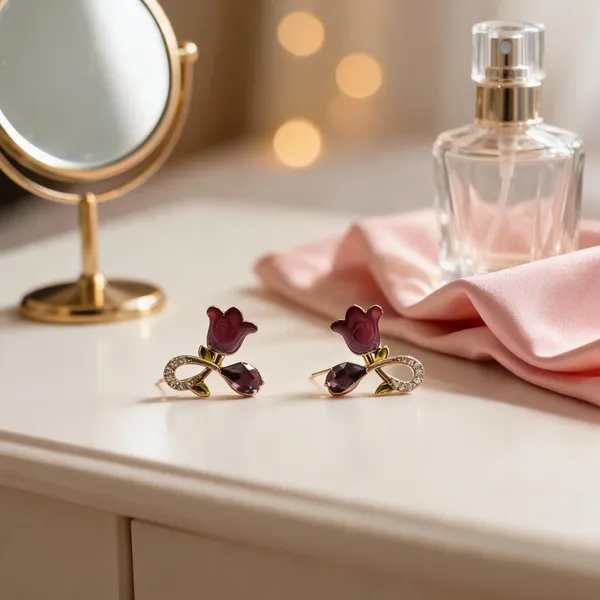 Multicolor_Alloy_Earrings_For_Women