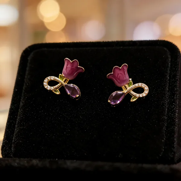 Multicolor_Alloy_Earrings_For_Women
