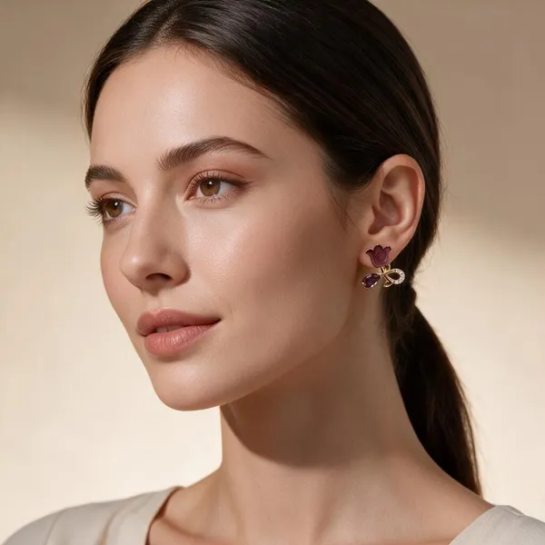 Multicolor_Alloy_Earrings_For_Women