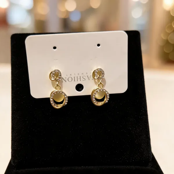 Gold_Crystal_Rhinestone_Drop_&_Dangle_Earrings_For_Women
