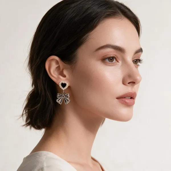 Black_Alloy_Drop_&_Dangle_Earrings_For_Women