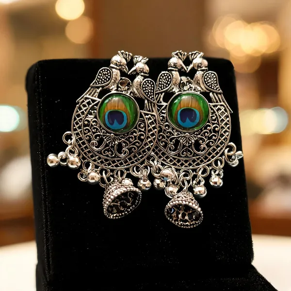 Silver_Alloy_Jhumka_Earrings_For_Women