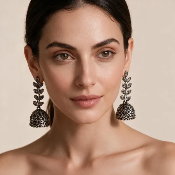 Silver_Jhumka_Earrings_For_Women