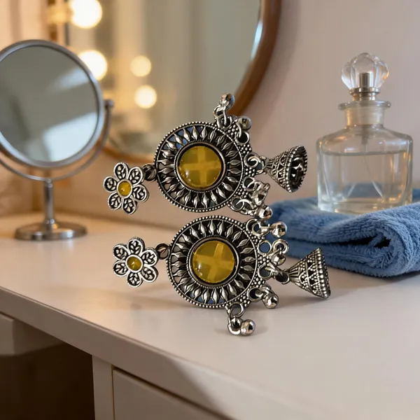 Silver_Alloy_Jhumka_Earrings_For_Women