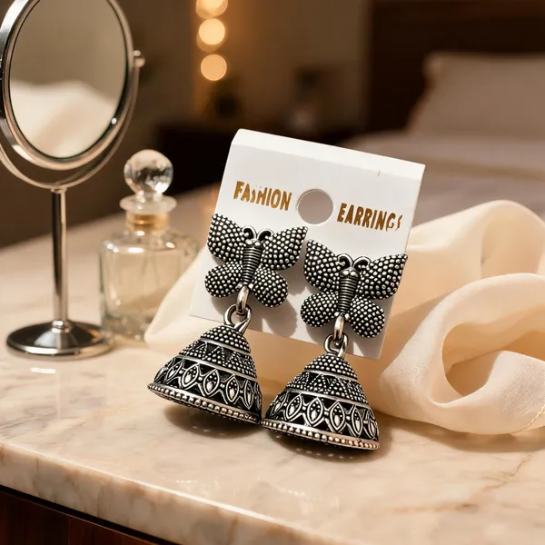 Silver_Jhumka_Earrings_For_Women