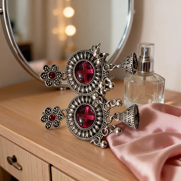 Silver_Alloy_Jhumka_Earrings_For_Women