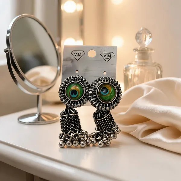 Silver_Alloy_Jhumka_Earrings_For_Women