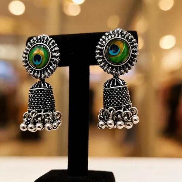 Silver_Alloy_Jhumka_Earrings_For_Women