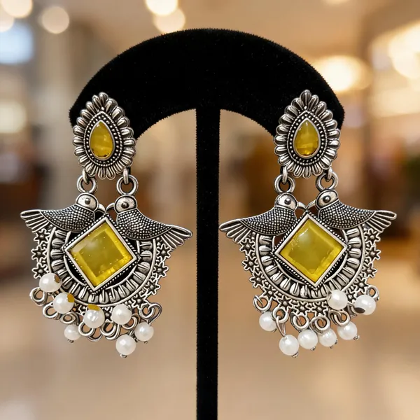 Silver_Alloy_Drop_&_Dangle_Earrings_For_Women