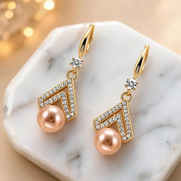 Gold_Cubic_Zirconia_Ad_Stone_&_Alloy_Drop_&_Dangle_Earrings_For_Women