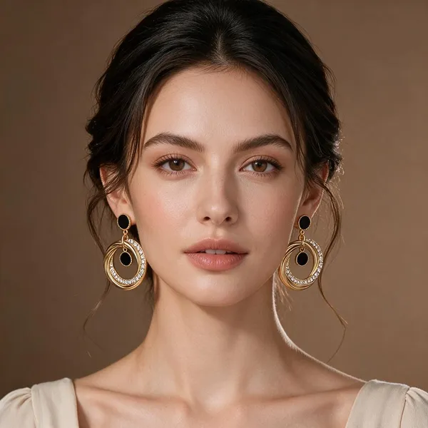 Gold_Rhinestone_&_Alloy_Drop_&_Dangle_Earrings_For_Women