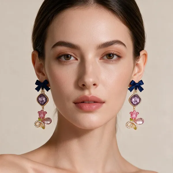 Gold_Beads_&_Alloy_Earrings_For_Women_(Pack_of_3_)