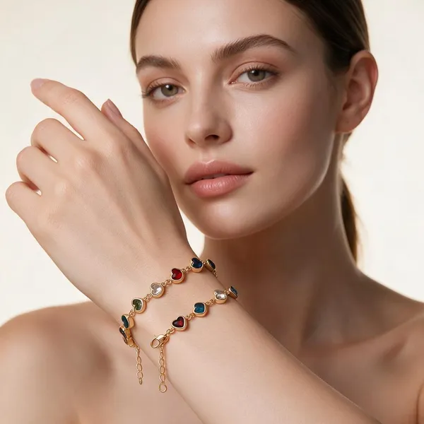 Multicolor_Alloy_Bracelet_For_Women