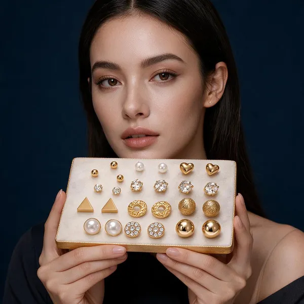 Gold_Alloy_Stud_Earrings_For_Women_(Pack_of_12_)