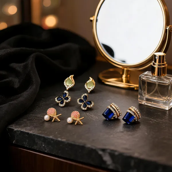 Gold_Alloy_Stud_Earrings_For_Women_(Pack_of_4_)