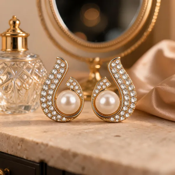 Gold_Pearl_Earrings_For_Women