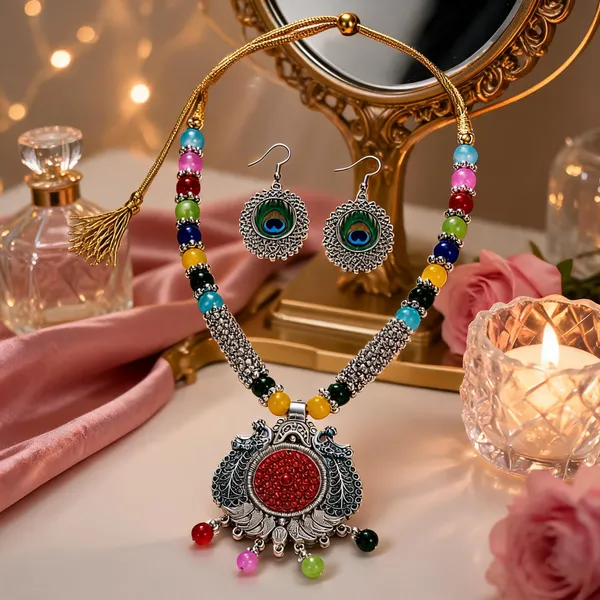 Multicolor_Alloy_Earrings_For_Women
