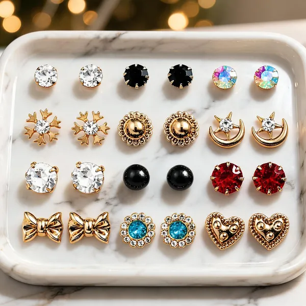 Gold_Alloy_Stud_Earrings_For_Women_(Pack_of_12_)