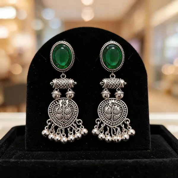 Silver_Jhumka_Earrings_For_Women