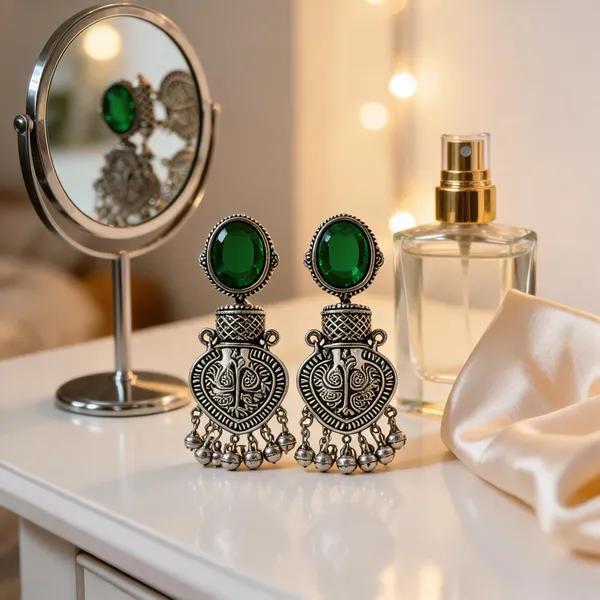 Silver_Jhumka_Earrings_For_Women