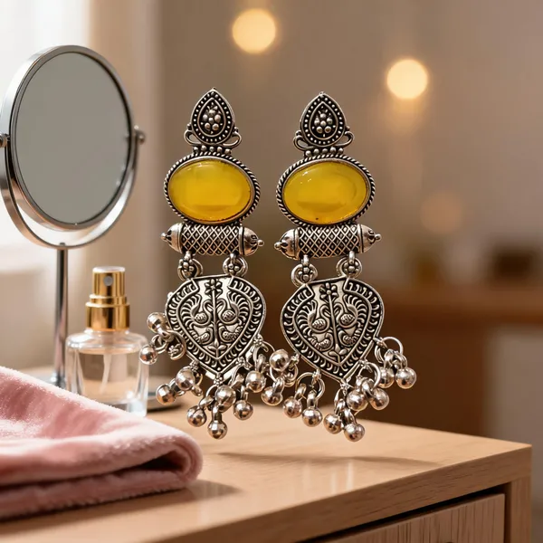 Silver_Alloy_Drop_&_Dangle_Earrings_For_Women