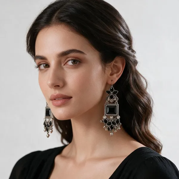 Silver_Alloy_Earrings_For_Women