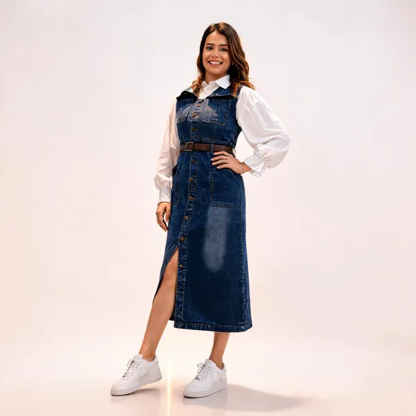 Blue_Denim_Belted_Pinafore_Midi_Dress_For_Women