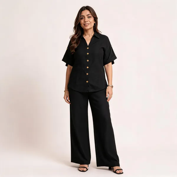 Black_Linen_Cotton_Relaxed_Fit_Co-Ord_Set_For_Women