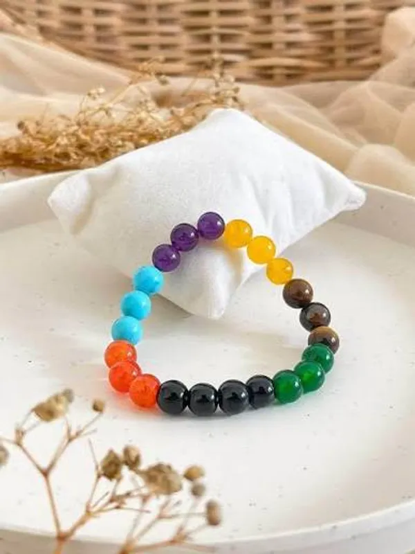 Multicolor_Beaded_Chakra_Bracelet_For_Men_And_Women