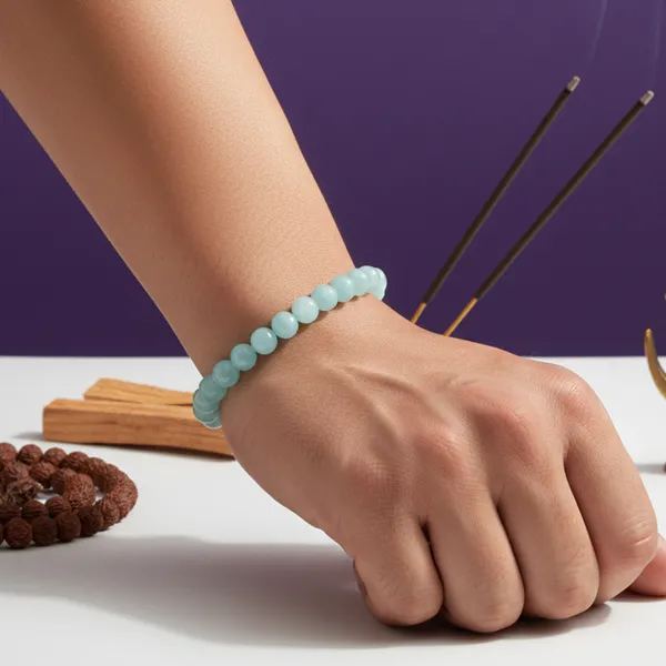 Aquamarine_Round_Beads_Bracelet