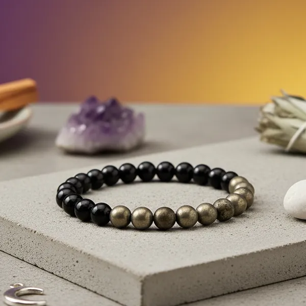 Pyrite_Black_Tourmaline_Bracelet