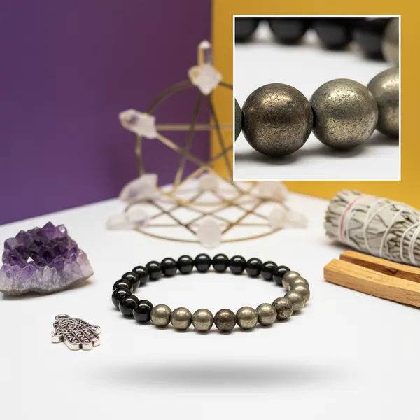 Pyrite_Black_Tourmaline_Bracelet