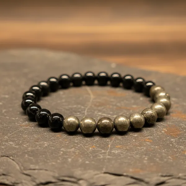 Pyrite_Black_Tourmaline_Bracelet