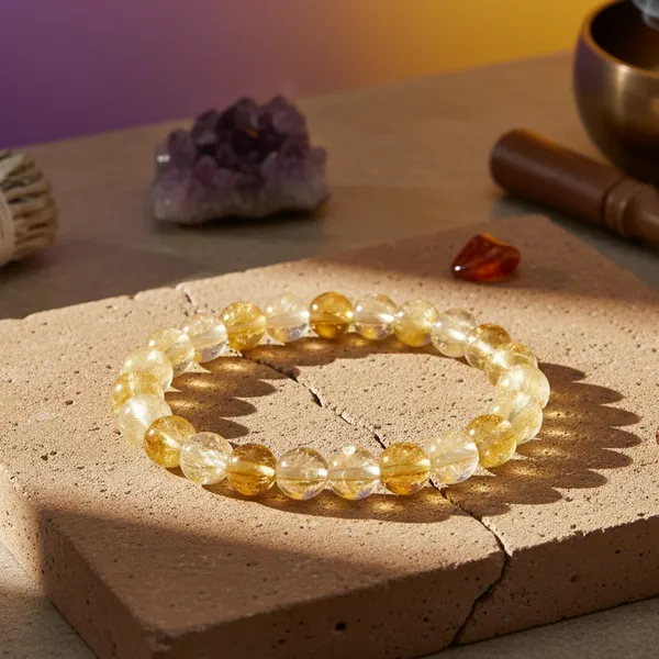 Natural_Citrine_Bracelet_8mm_Beads